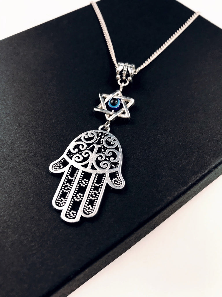 Hamsa Hand Necklace